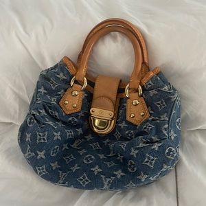Louis Vuitton vintage denim bag